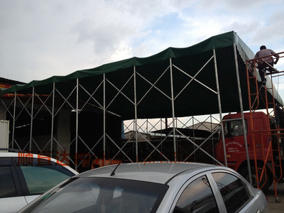 專業(yè)車篷及戶外篷房產(chǎn)品概覽 從推拉車篷到促銷帳篷，順德北滘順直達(dá)帳篷經(jīng)營(yíng)部為您服務(wù)