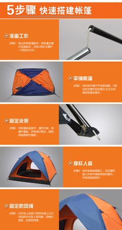 【淘寶清倉(cāng)】正品綠族雙層防曬帳篷，開(kāi)啟你的戶外野營(yíng)之旅